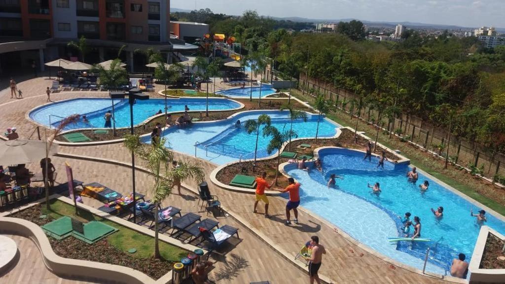 Caldas Novas Prive Alta Vista Thermas Resort - Sensacional! Apto Suite Luxo 02 Quartos Ate 06 Pessoas - Incrivel! Εξωτερικό φωτογραφία