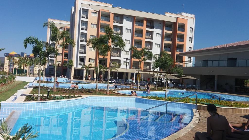 Caldas Novas Prive Alta Vista Thermas Resort - Sensacional! Apto Suite Luxo 02 Quartos Ate 06 Pessoas - Incrivel! Εξωτερικό φωτογραφία