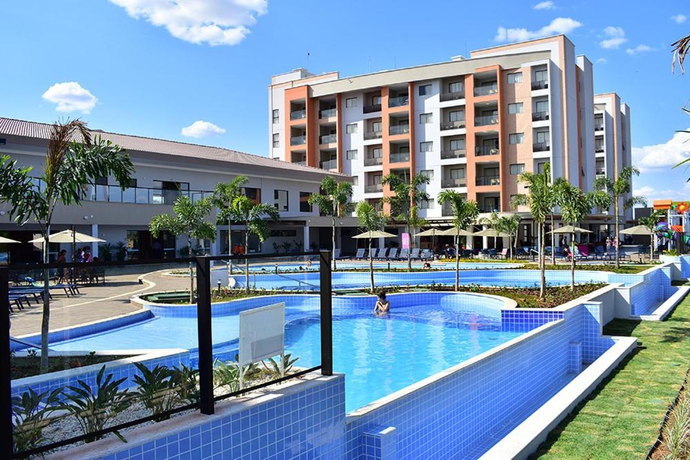 Caldas Novas Prive Alta Vista Thermas Resort - Sensacional! Apto Suite Luxo 02 Quartos Ate 06 Pessoas - Incrivel! Εξωτερικό φωτογραφία