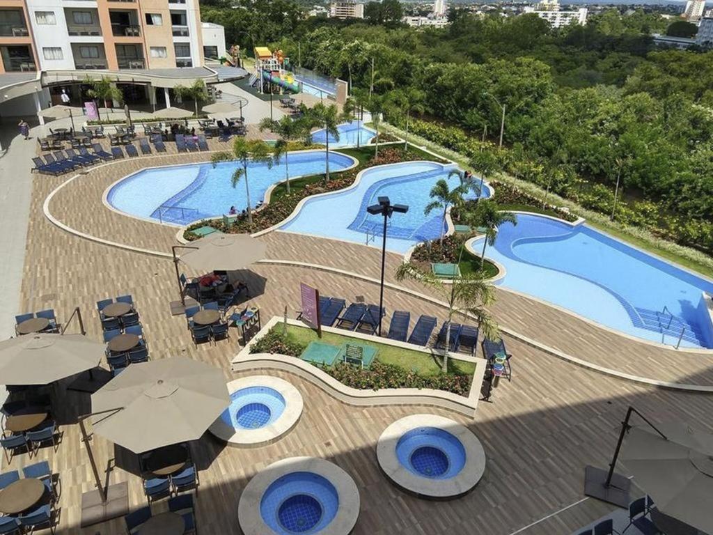 Caldas Novas Prive Alta Vista Thermas Resort - Sensacional! Apto Suite Luxo 02 Quartos Ate 06 Pessoas - Incrivel! Εξωτερικό φωτογραφία